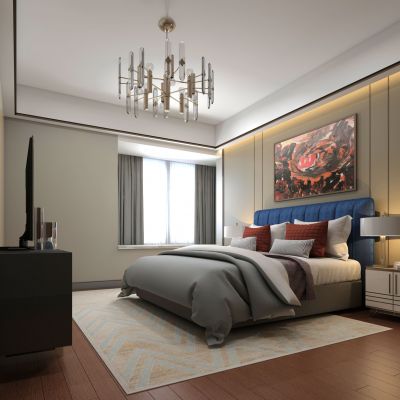 现代卧室