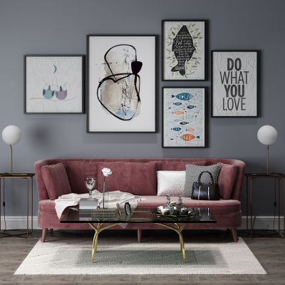 组合沙发，转角沙发