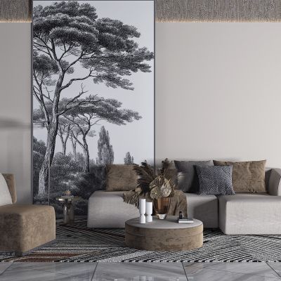 现代客厅沙发组合