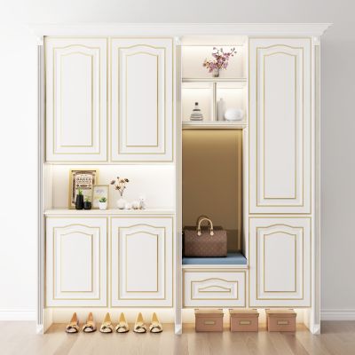 简欧鞋柜摆件组合