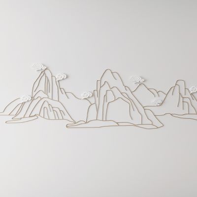 新中式墙饰挂饰挂件装饰品