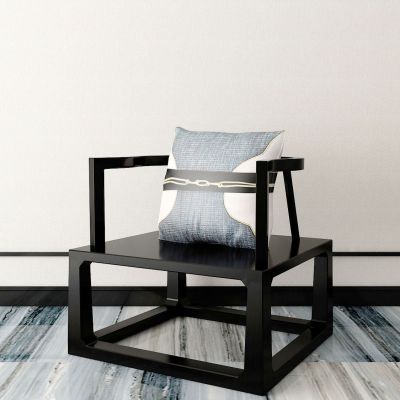 新中式单椅