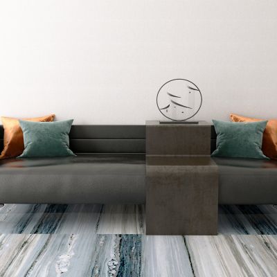 新中式多人沙发