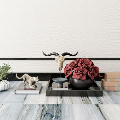 新中式摆件组合