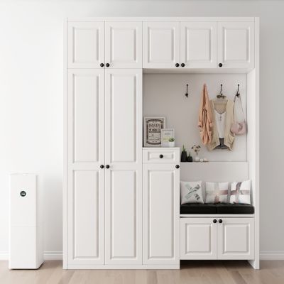 现代鞋柜摆件组合