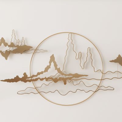 新中式墙饰挂饰挂件装饰品