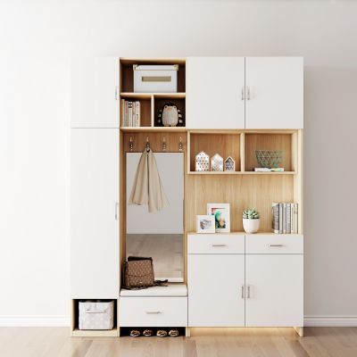 现代鞋柜鞋子组合