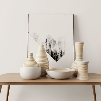 现代陶瓷摆件组合