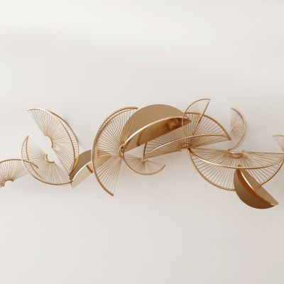 新中式墙饰挂饰挂件装饰品3D模型