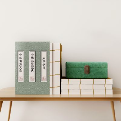 新中式书籍摆件组合