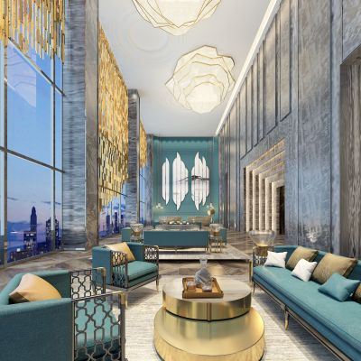 酒店大堂3D模型