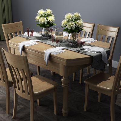 茶桌，餐桌，桌椅组合