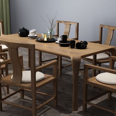 茶桌，餐桌，桌椅组合