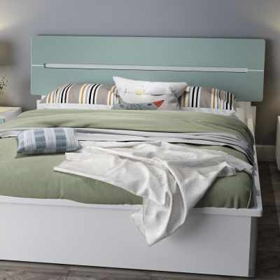 双人床， 儿童床