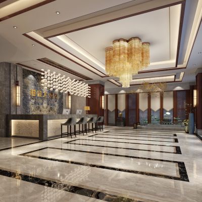 新中式酒店大厅