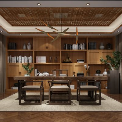 中式书房