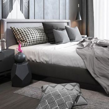 现代简约卧室