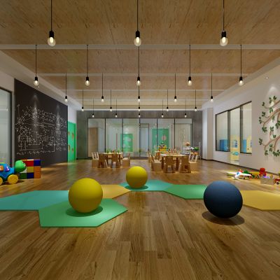 儿童游乐场3D模型