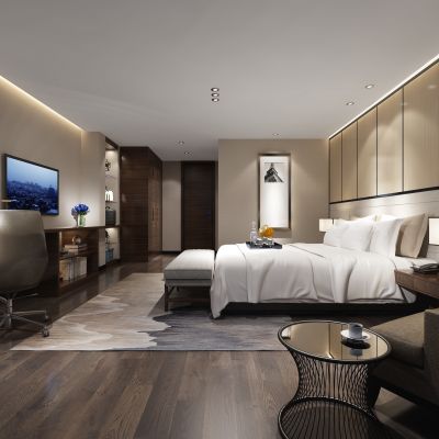 现代宾馆套房