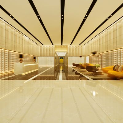 北歐大堂前臺(tái)