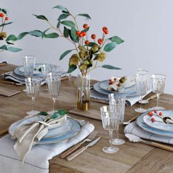 美式乡村餐桌摆件组合