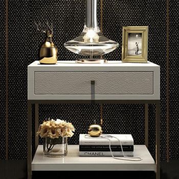 现代简欧床头柜组合