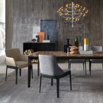 现代餐桌椅吊灯