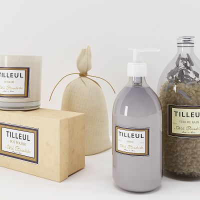 现代日用品陈设品组合