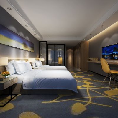 现代宾馆套房 