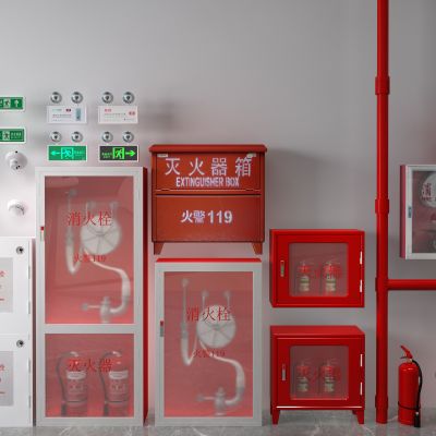 烟感，喷淋，应急灯，消防栓