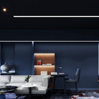 现代办公沙发区