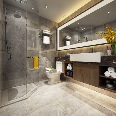 现代卫浴间