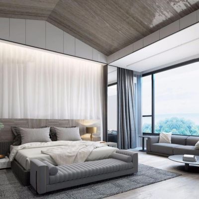 现代卧室