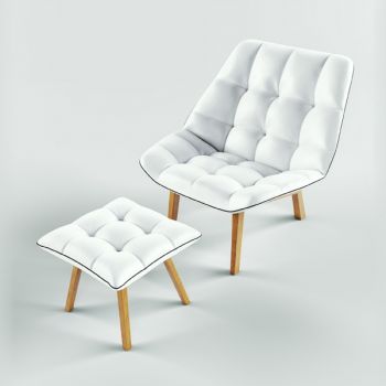 现代简约靠椅组合