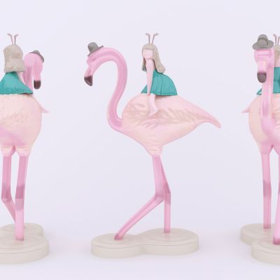 北欧少女心装饰摆件