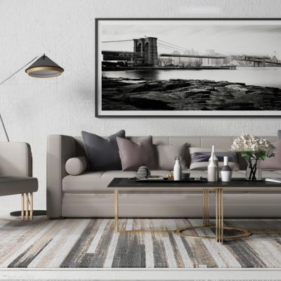 现代沙发茶几组合