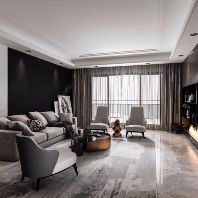 现代简约客厅