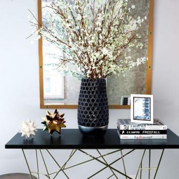 后现代花瓶、边几组合3D模型