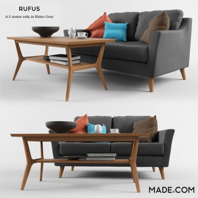 美式简约沙发组合