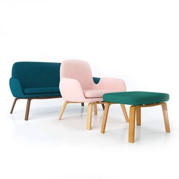 北欧简约糖果色沙发组合