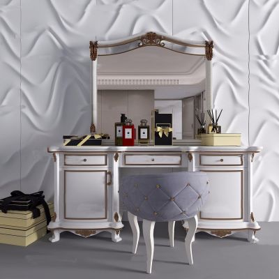 欧式梳妆台组合