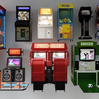 游戏机，抓娃娃机