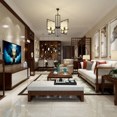 新中式客厅