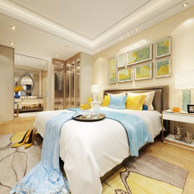 现代卧室