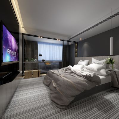 现代卧室