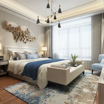 现代卧室