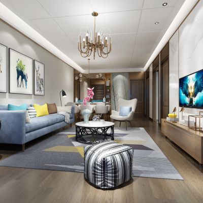现代客厅