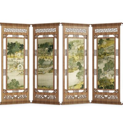 清明上河图屏风