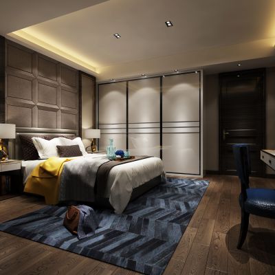 现代卧室
