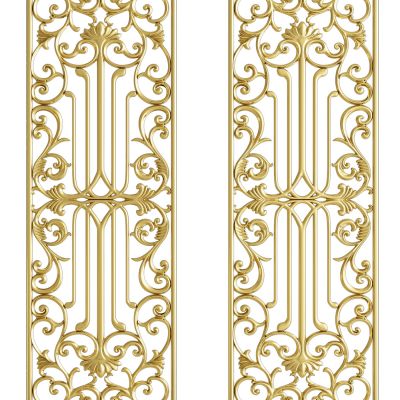 欧式雕花屏风